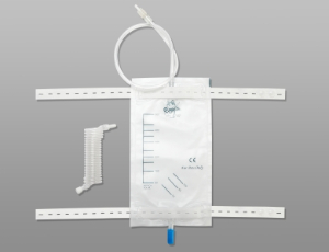 500ml推拉阀尿袋+尼龙带+螺旋管 Urine Bag 500ml with nylon straps & spiral tube