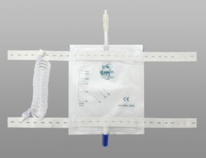 300ml推拉阀尿袋+尼龙带+螺旋管 Urine Bag 300ml with nylon straps & spiral tube